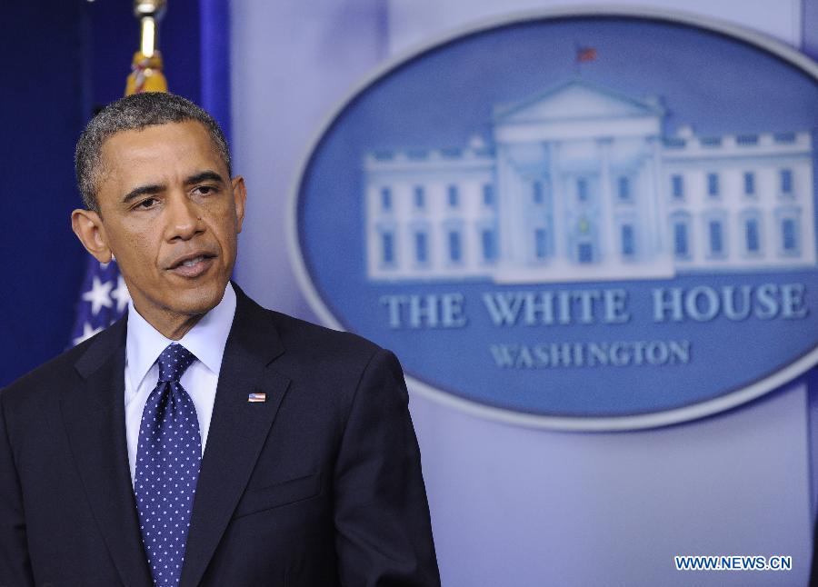 Те, кто стоит за взрывами в Бостоне, будут осуждены по закону, заявил Обама (4)