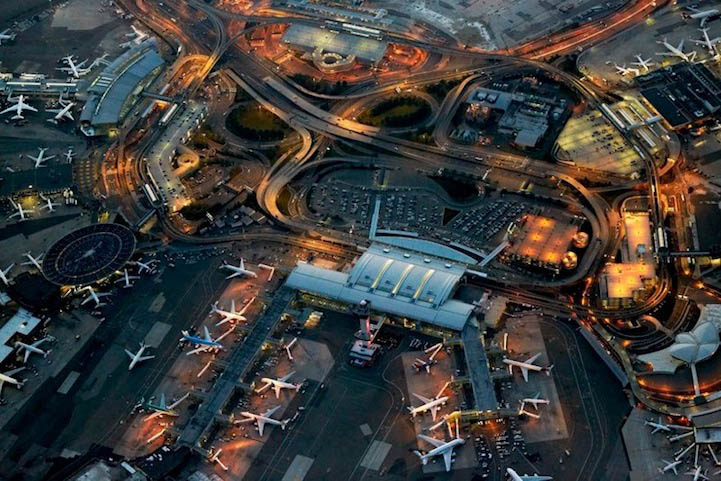 Самолёты и аэропорты с высоты птичьего полёта от Jeffrey Milstein (2)