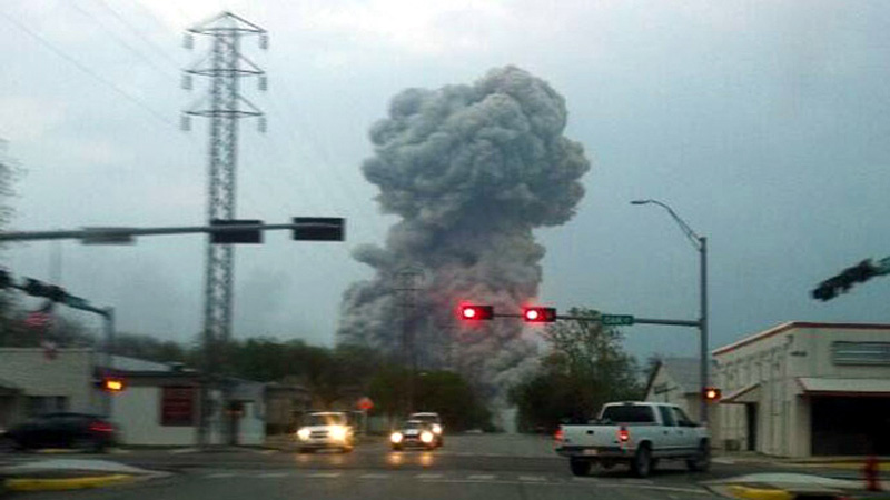 В штате Техас прогремел взрыв, пострадали сотни человек  (20)