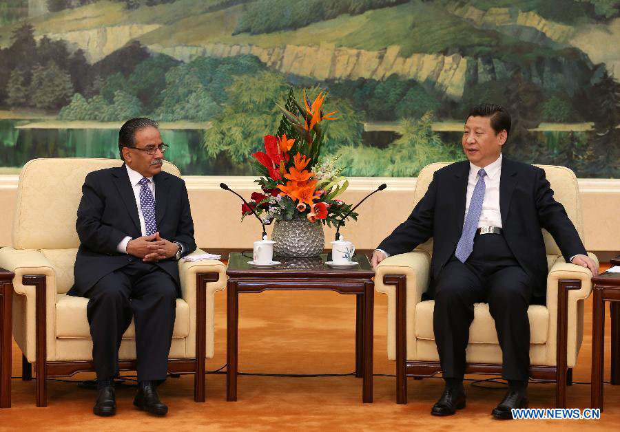 Председатель КНР призвал к активизации межпартийных обменов и сотрудничества с Непалом