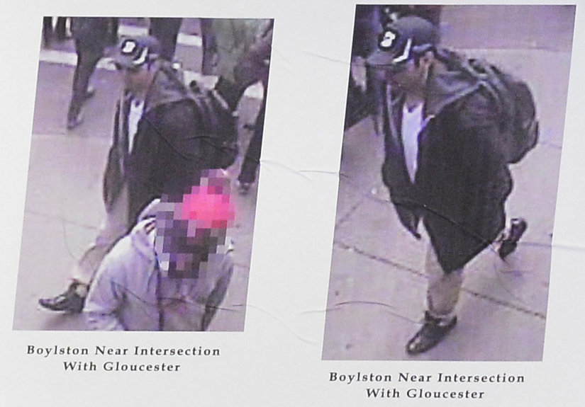 ФБР обнародовало фото и видеозапись подозреваемых во взрывах в Бостоне (4)