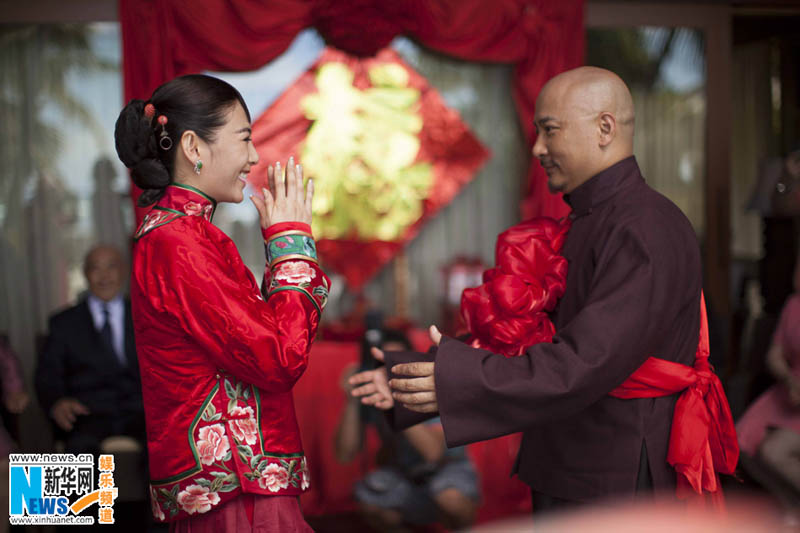 Свадьба китайской кинозвезды Чжан Юйци и извествного режиссера Ван Цюаньаня состоялась на Мальдивах (9)