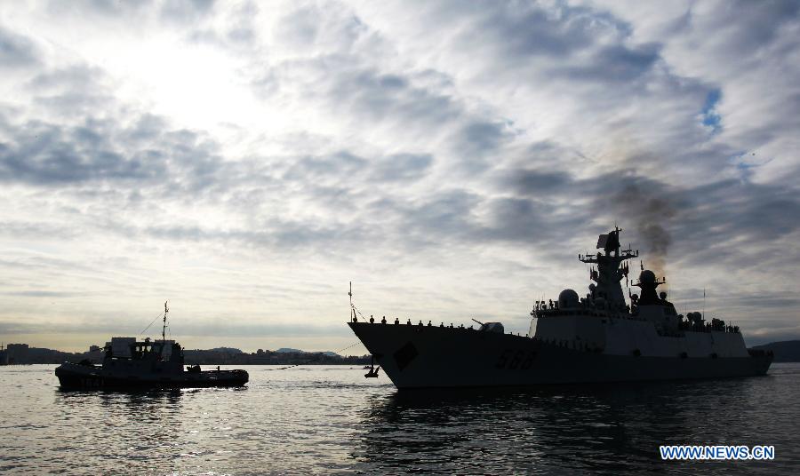 13-я конвойная флотилия ВМС НОАК прибыла во Францию с визитом (3)