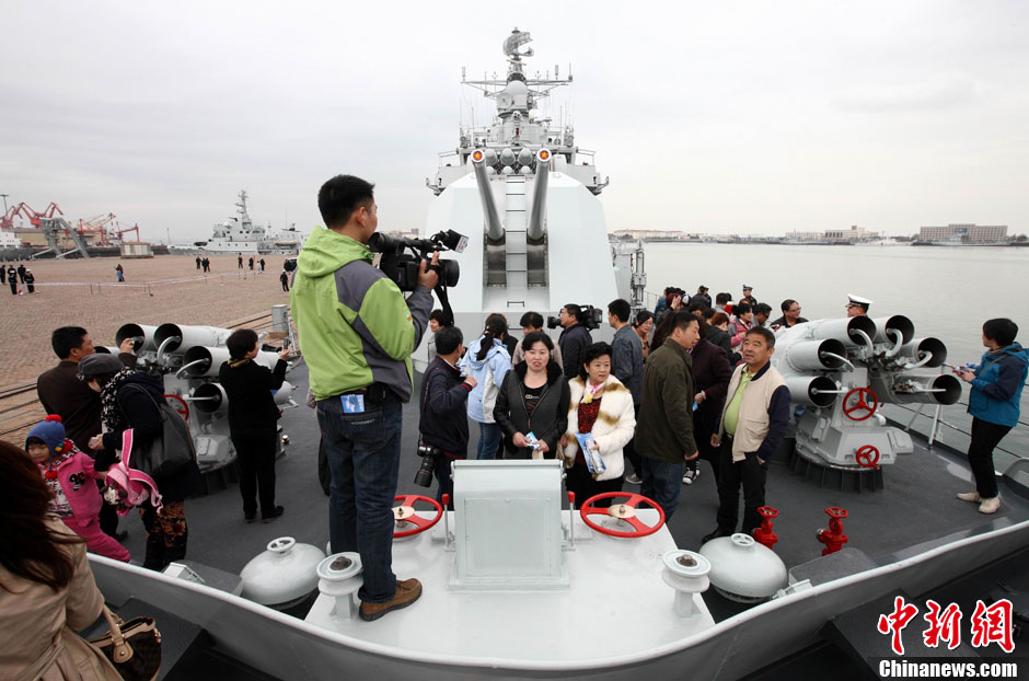 Флот Северного моря КНР проводит День открытых дверей (9)