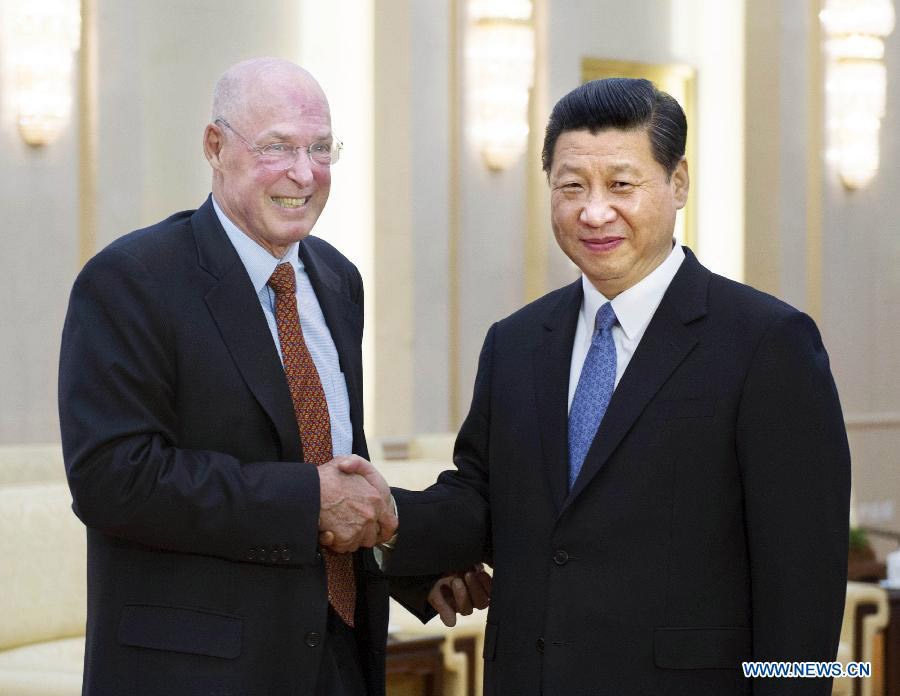 Си Цзиньпин провел переговоры с Г.Киссинджером и Г.Полсоном