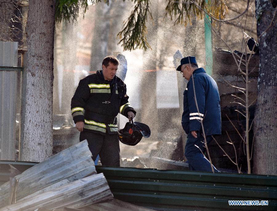 Обнаружены 38 тел погибших на месте пожара в подмосковной психиатрической больнице (3)