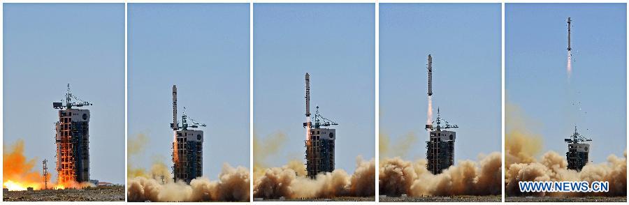 В Китае произведен успешный запуск спутника наблюдения за Землей "Гаофэнь-1"