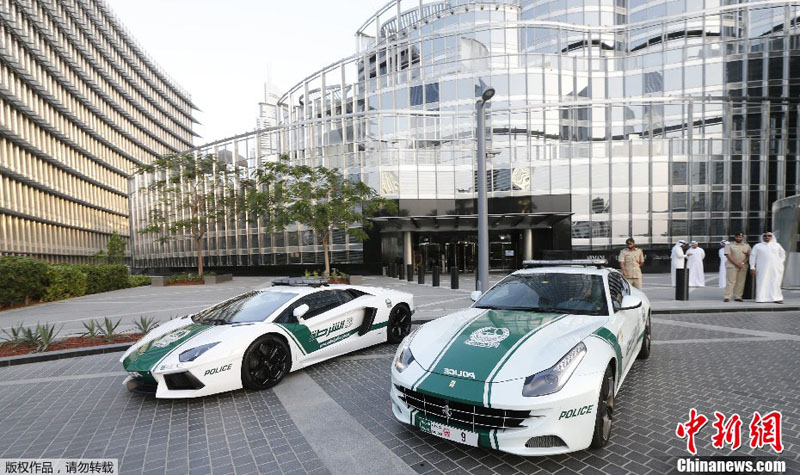Полиция Дубая будет ездить на патрульных машинах Ferrari (2)