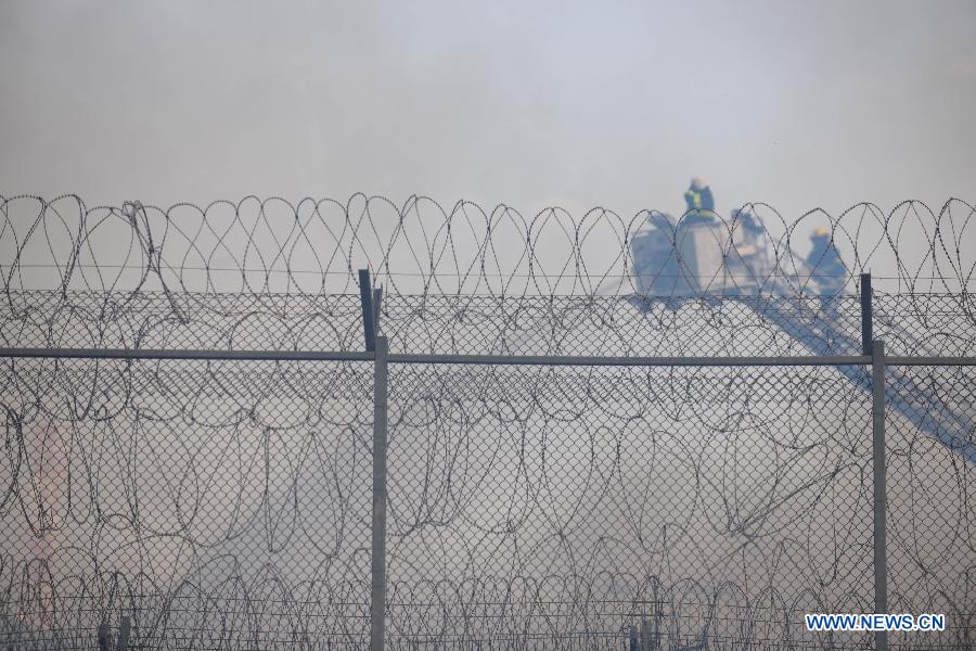 В тюрьме, где содержится экс-президент Израиля, произошел пожар (3)