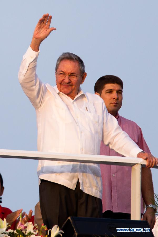 На Кубе прошли праздничные демонстрации по случаю 1-го Мая (4)