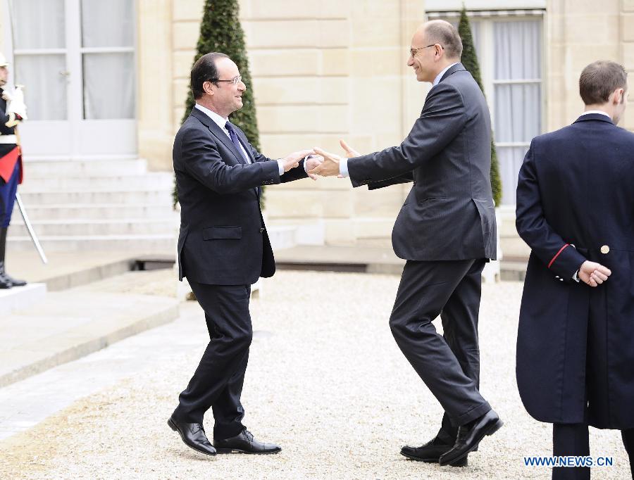 Новый премьер-министр Италии посетил Францию (3)