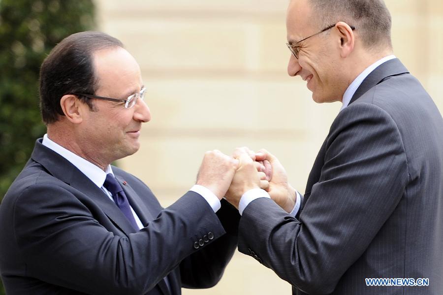 Новый премьер-министр Италии посетил Францию (5)