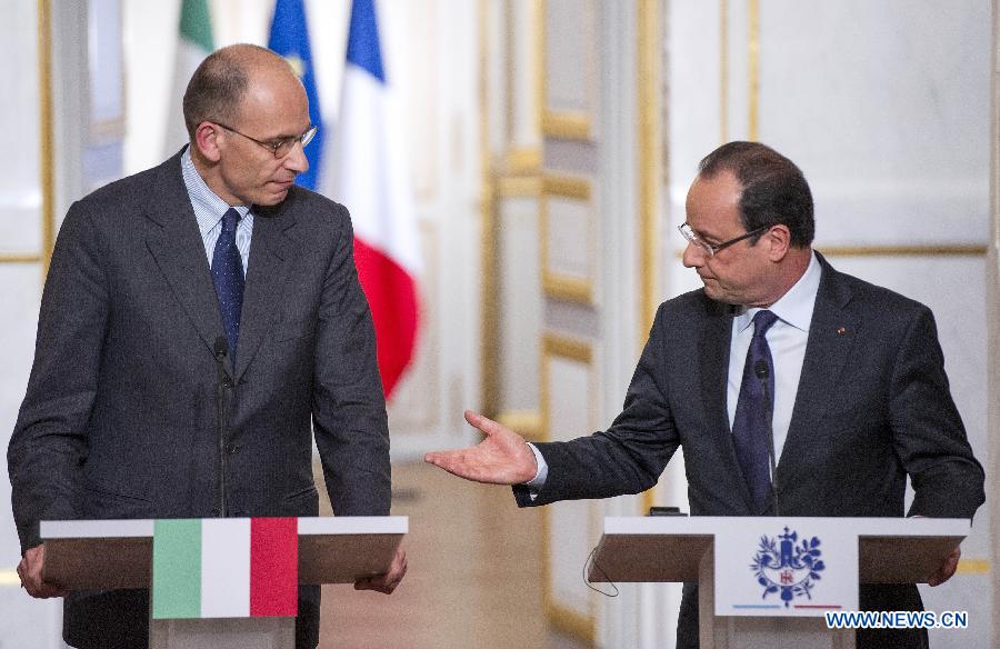 Новый премьер-министр Италии посетил Францию (2)