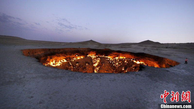 "Врата ада" в Туркменистане (4)