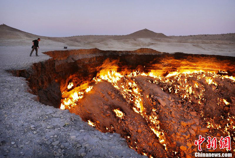 "Врата ада" в Туркменистане (8)