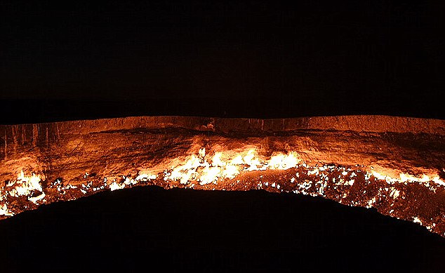 "Врата ада" в Туркменистане (12)