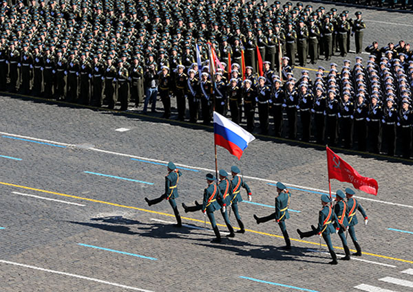 На Красной площади в Москве состоялась генеральная репетиция военного парада (6)