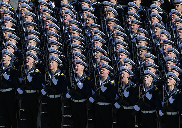 На Красной площади в Москве состоялась генеральная репетиция военного парада (5)