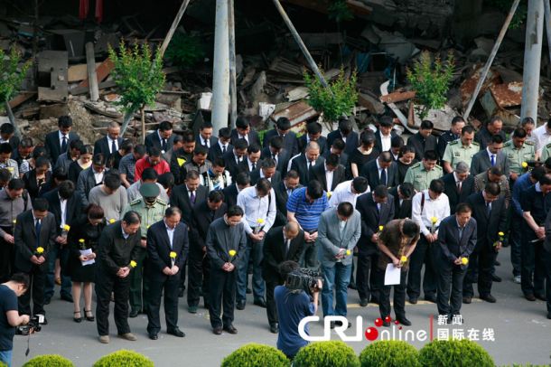 12 мая - годовщина мощного землетрясения в уезде Бэйчуань провинции Сычуань (8)