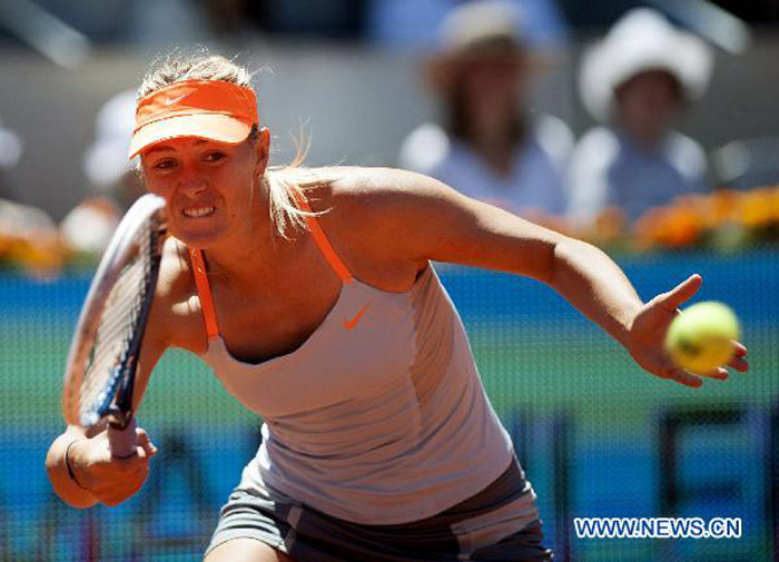 С. Уильямс на Открытом чемпионате Мадрид-2013 по теннису вновь одержала верх над М. Шараповой (12)
