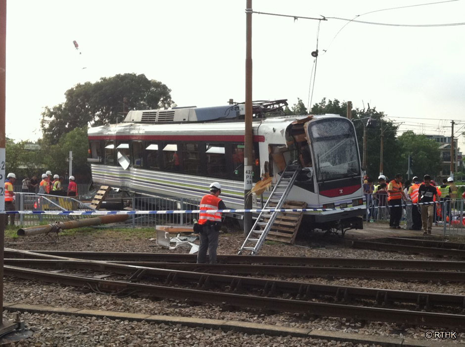 Число пострадавших в аварии поезда в Сянгане достигло 77 человек (2)