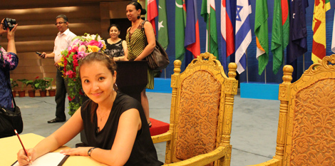 Иностранные журналисты посетили штаб-квартиру Боаоского азиатского форума