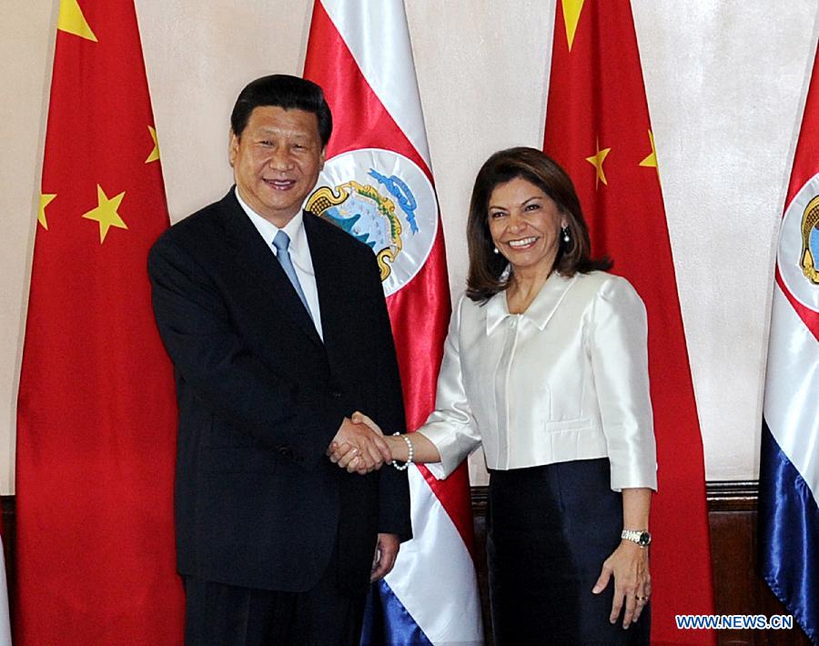 Си Цзиньпин провел переговоры с президентом Коста-Рики (2)