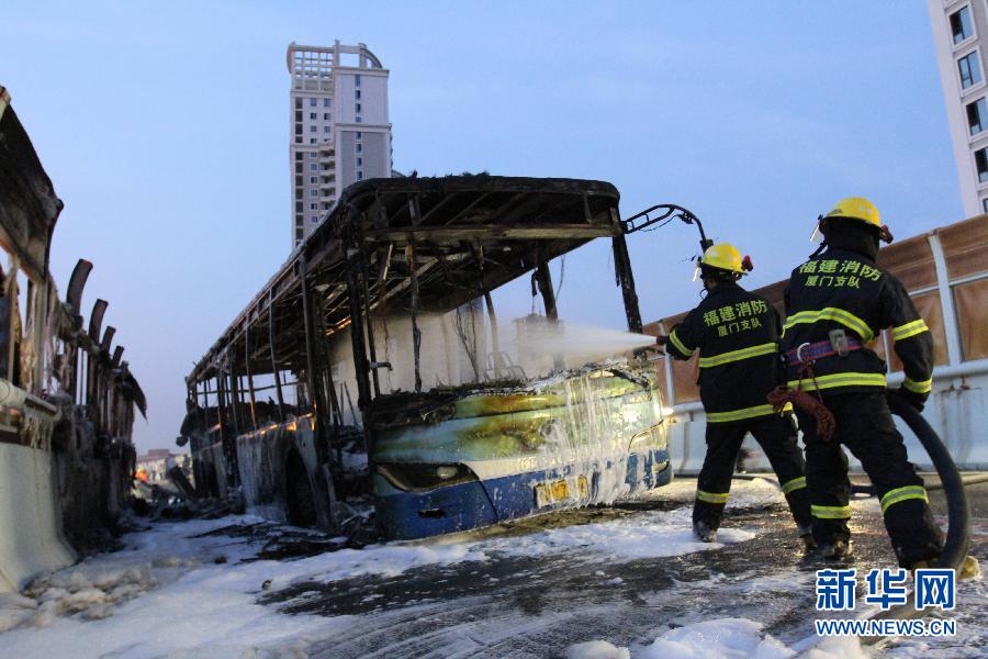Возгорание автобуса в г. Сямэнь уже унесло жизни 42 человек