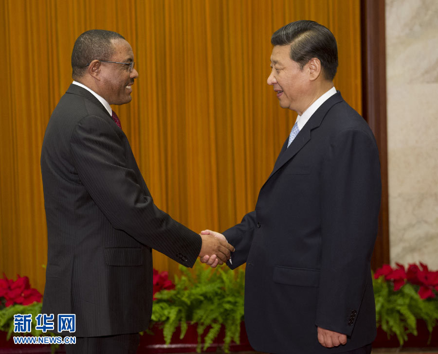Си Цзиньпин встретился с премьер-министром Эфиопии