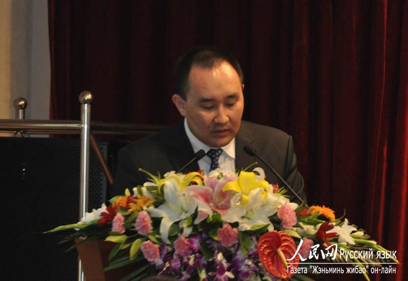 Советник по экономическим вопросам Посольства Республики Казахстан в Китае Р.Рахимов