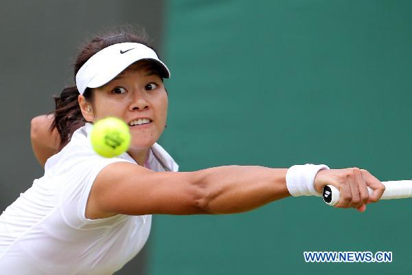 Ли На впервые за последние три года вышла в третий круг Уимблдонского турнира по теннису (3)