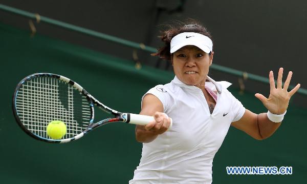 Ли На впервые за последние три года вышла в третий круг Уимблдонского турнира по теннису (4)
