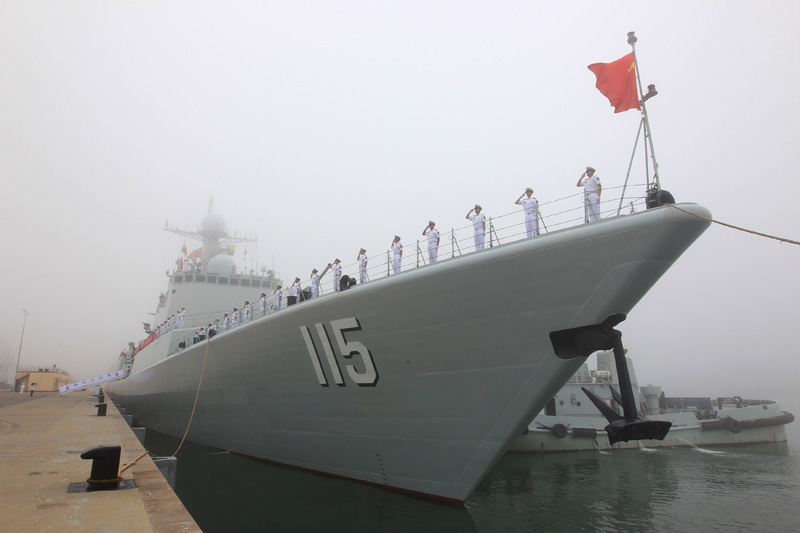 Китай направил семь кораблей в Россию для участия в совместных китайско-российских учениях «Морское взаимодействие–2013» (2)