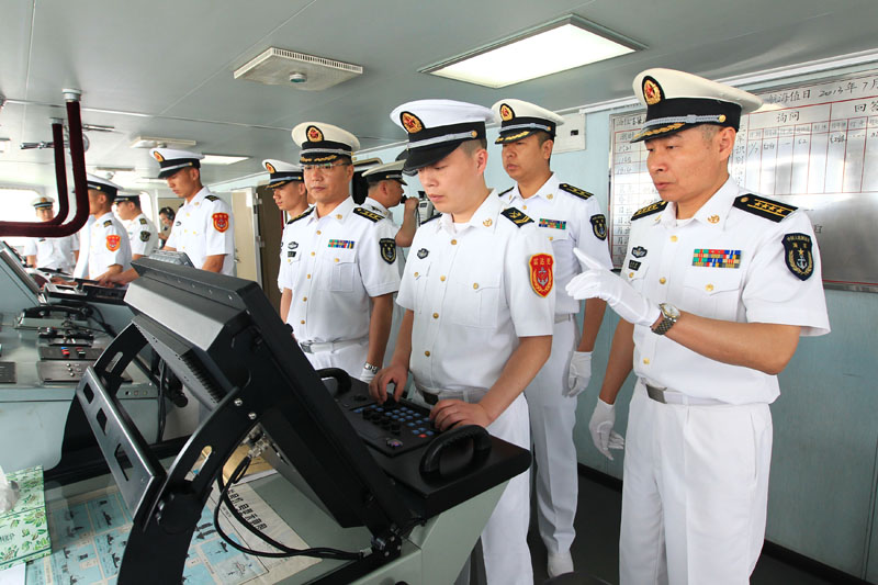 Китай направил семь кораблей в Россию для участия в совместных китайско-российских учениях «Морское взаимодействие–2013» (8)