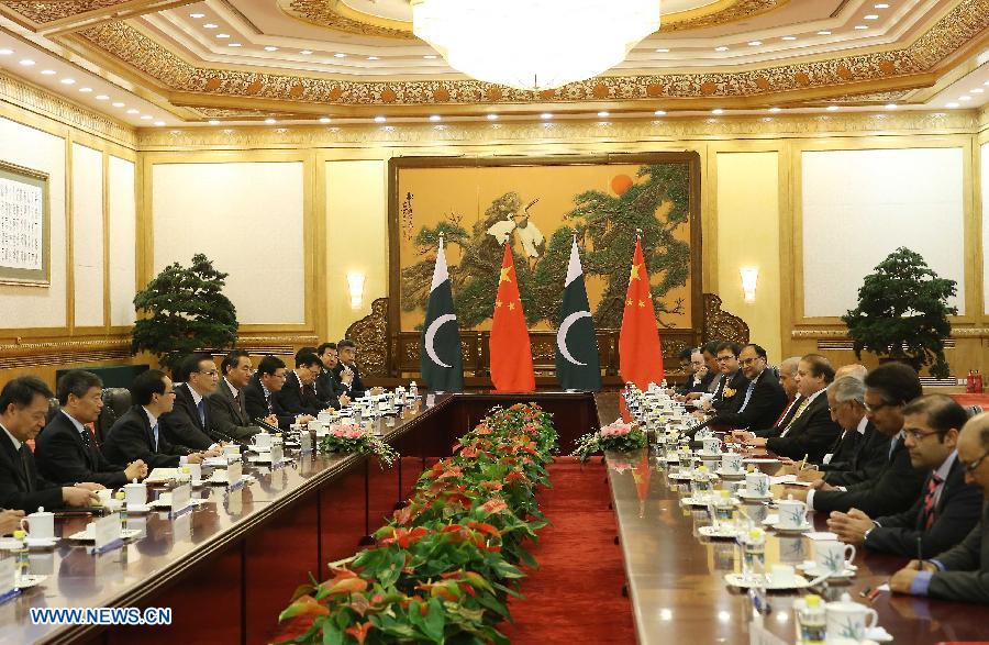 Ли Кэцян провел переговоры с премьер-министром Пакистана Навазом Шарифом (5)