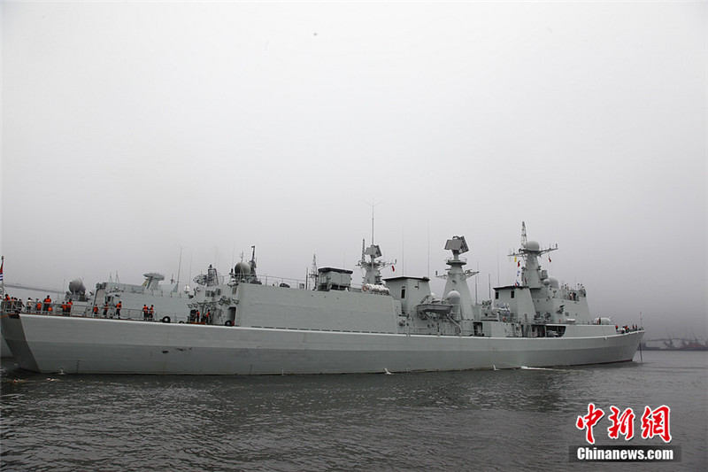 Военные корабли Китая и России направляются в район проведения совместных учений (12)