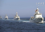 Китайский флот развернул тренировки сопротивления по пути к заливу Петра Великого