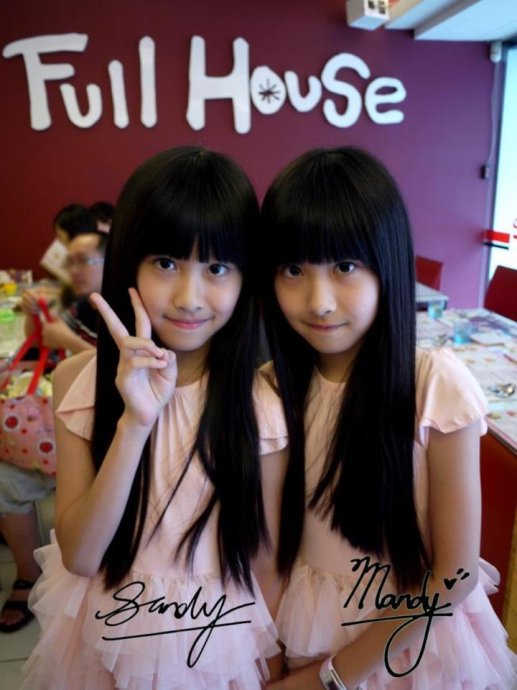 Популярные сестры-близнецы в Китае (8)