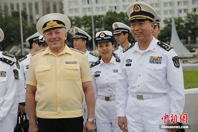 Отряд боевых кораблей ВМС Китая покинул Владивосток (6)