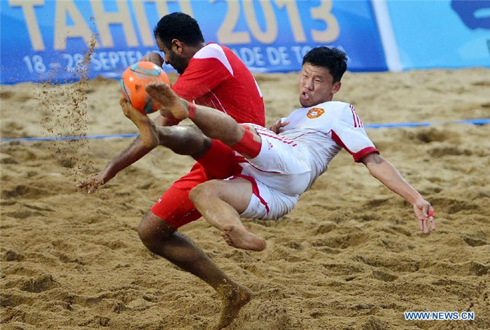 Китай впервые выиграл Кубок Азии по пляжному футболу среди мужчин (5)