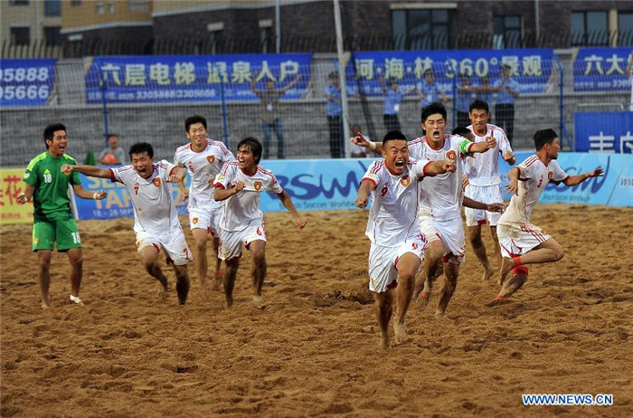 Китай впервые выиграл Кубок Азии по пляжному футболу среди мужчин (2)