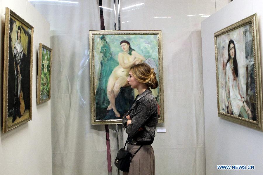 Выставка китайских и российских молодых художников проходит в Санкт-Петербурге