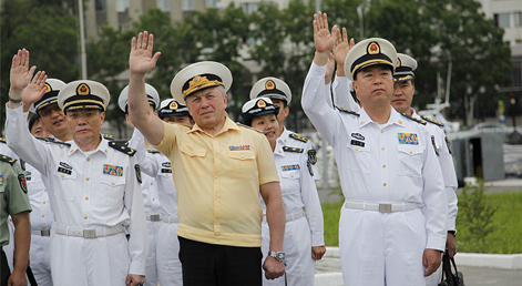 Отряд боевых кораблей ВМС Китая покинул Владивосток