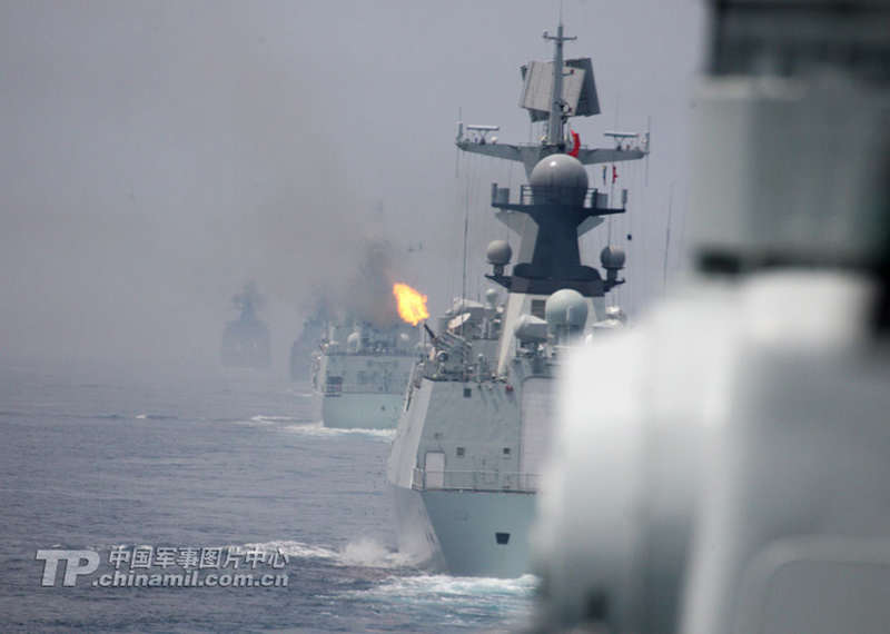 Министерство обороны Японии: китайские военные корабли впервые проплыли через пролив Лаперуза (5)