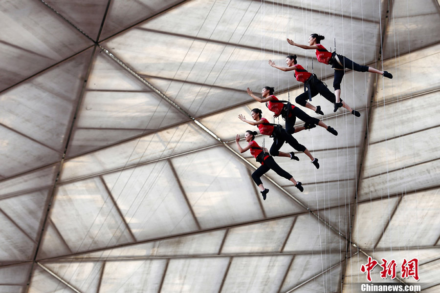 В спортивном комплексе «Птичье гнездо» пройдет шоу воздушных акробатов  (7)