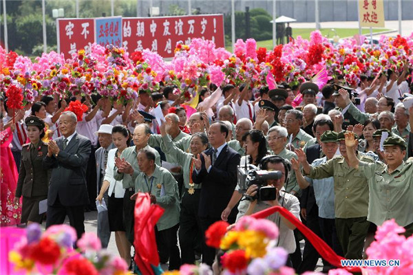 Ветераны КНР и КНДР вместе отметили 60-летие завершения Корейской войны (5)