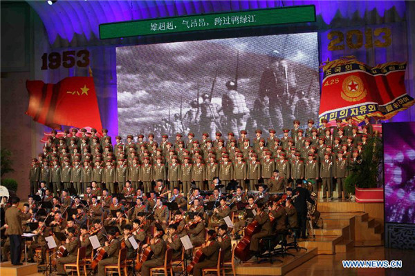 Ветераны КНР и КНДР вместе отметили 60-летие завершения Корейской войны (2)