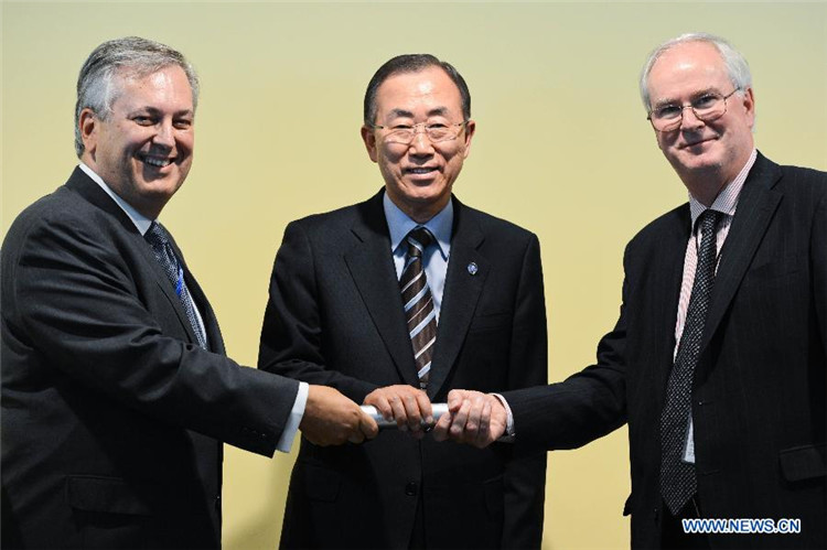 В ООН состоялась церемония передачи олимпийской эстафетной палочки