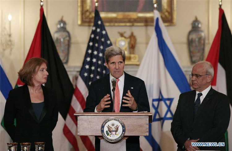 Израиль и Палестина будут встречаться в течение двух недель -- Джон Керри (3)