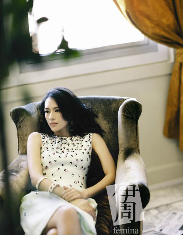 Чжан Цзыи на обложке модного журнала (2)